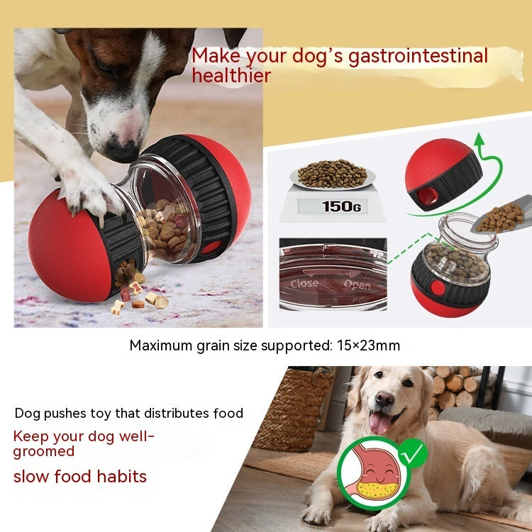 Interaktiv Läckande Matboll för Hundar – En Utmanande Pusselleksak