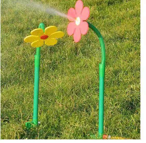 Solros Sprinkler för Trädgården – Rolig och Justerbar Sprinkler för Familjen